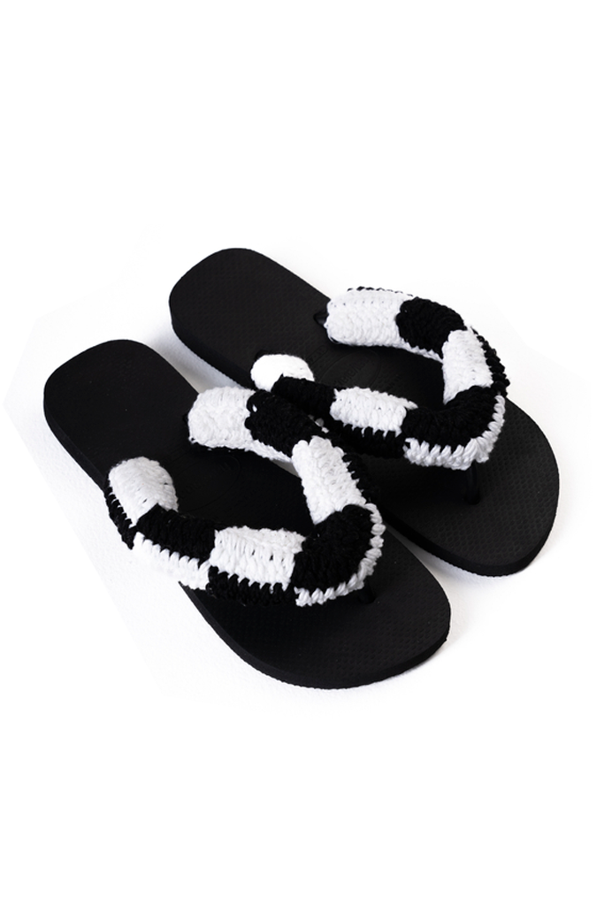 Crochê – Havaianas Colombina Preta
