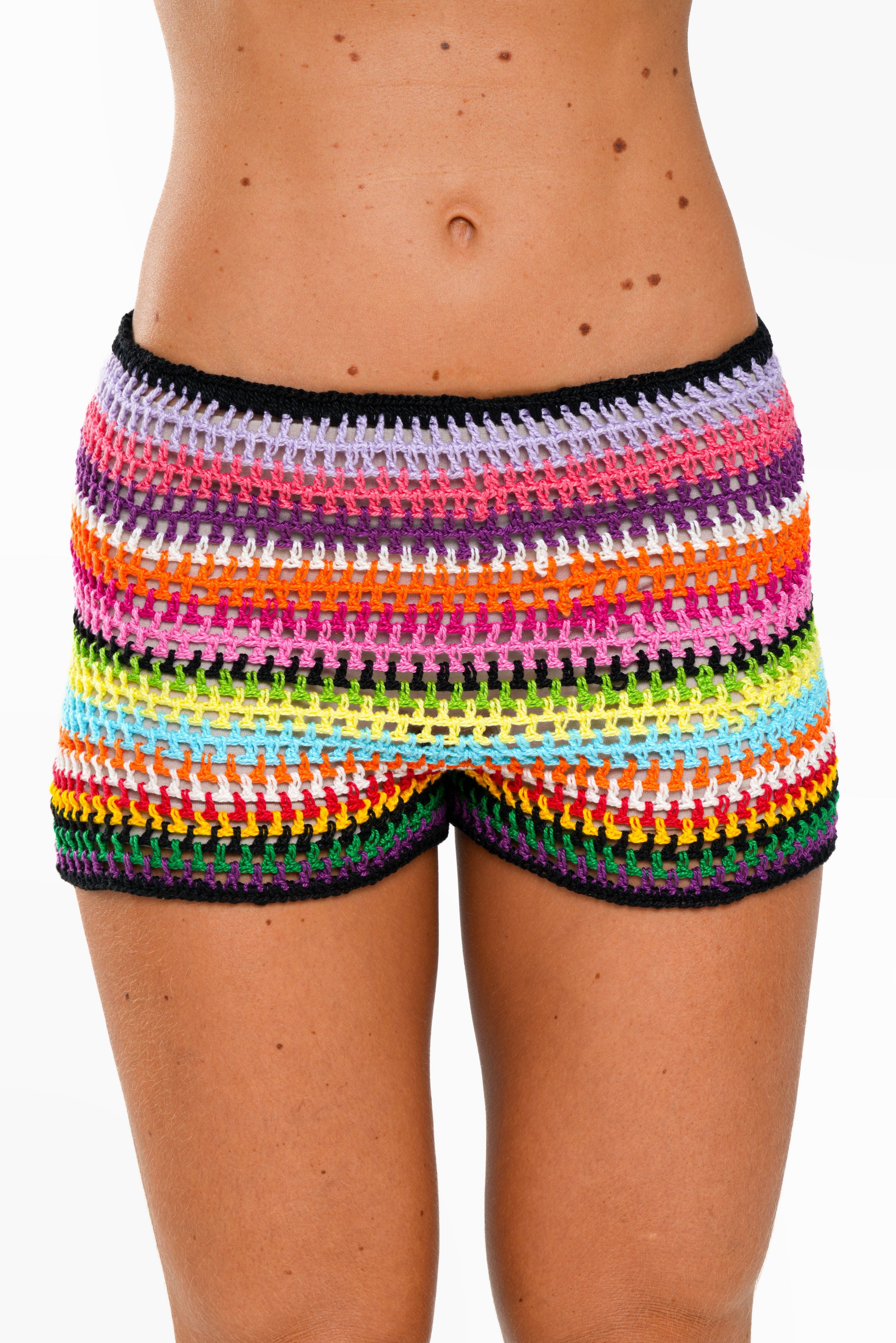Crochet – Lurê Shorts