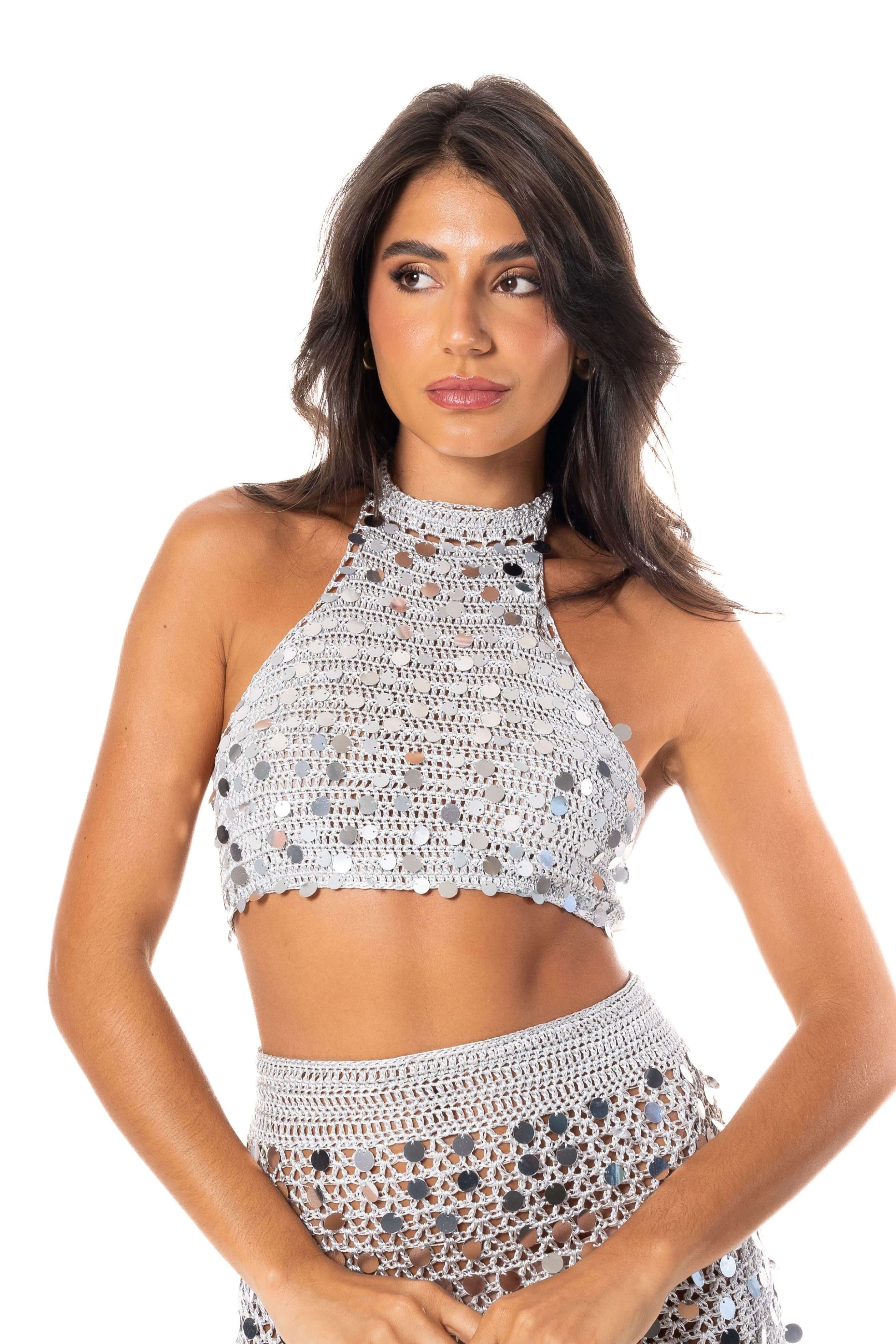Crochet - Gal Prata Top – Silk yarn