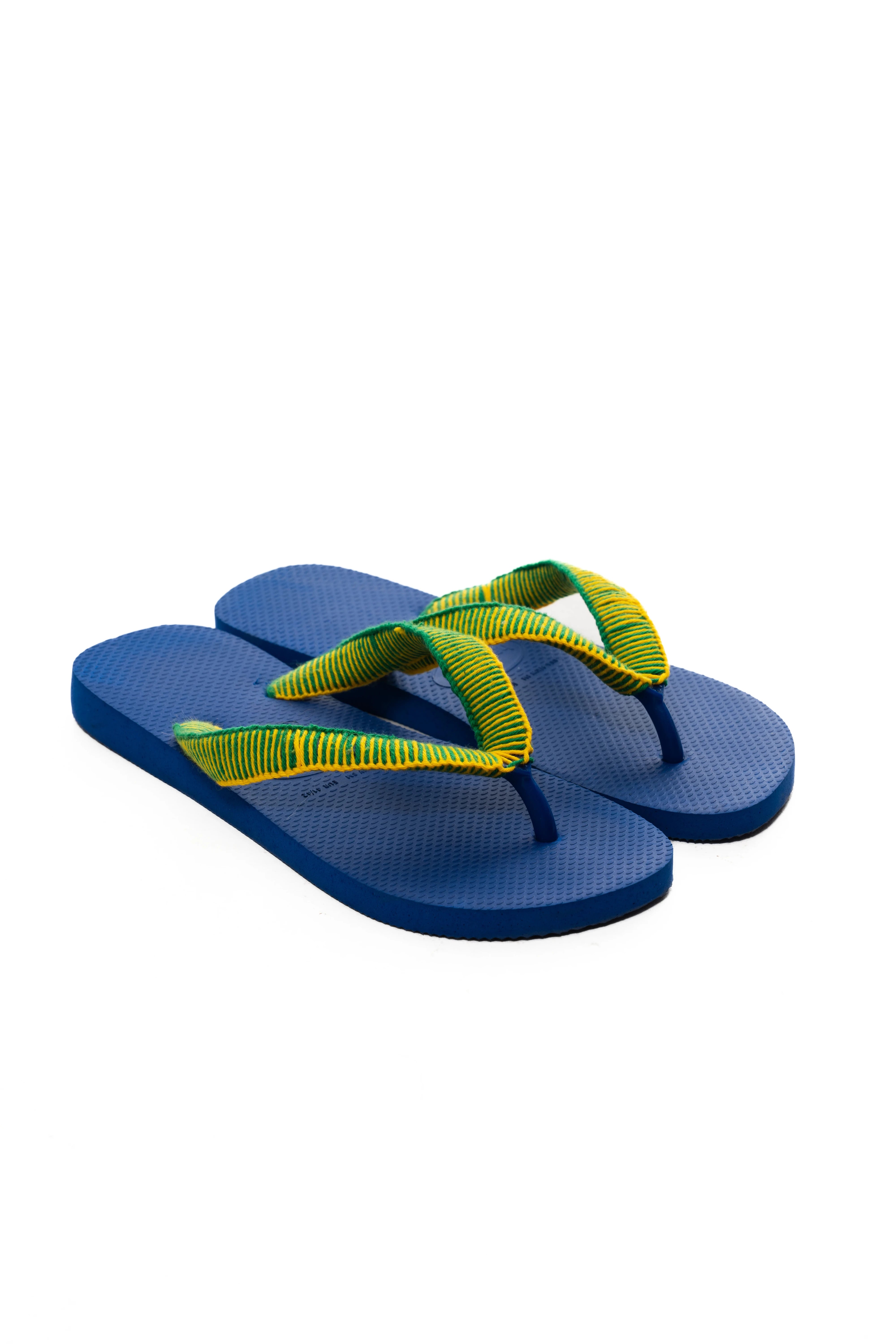 Crochê – Havaianas Copa - Azul