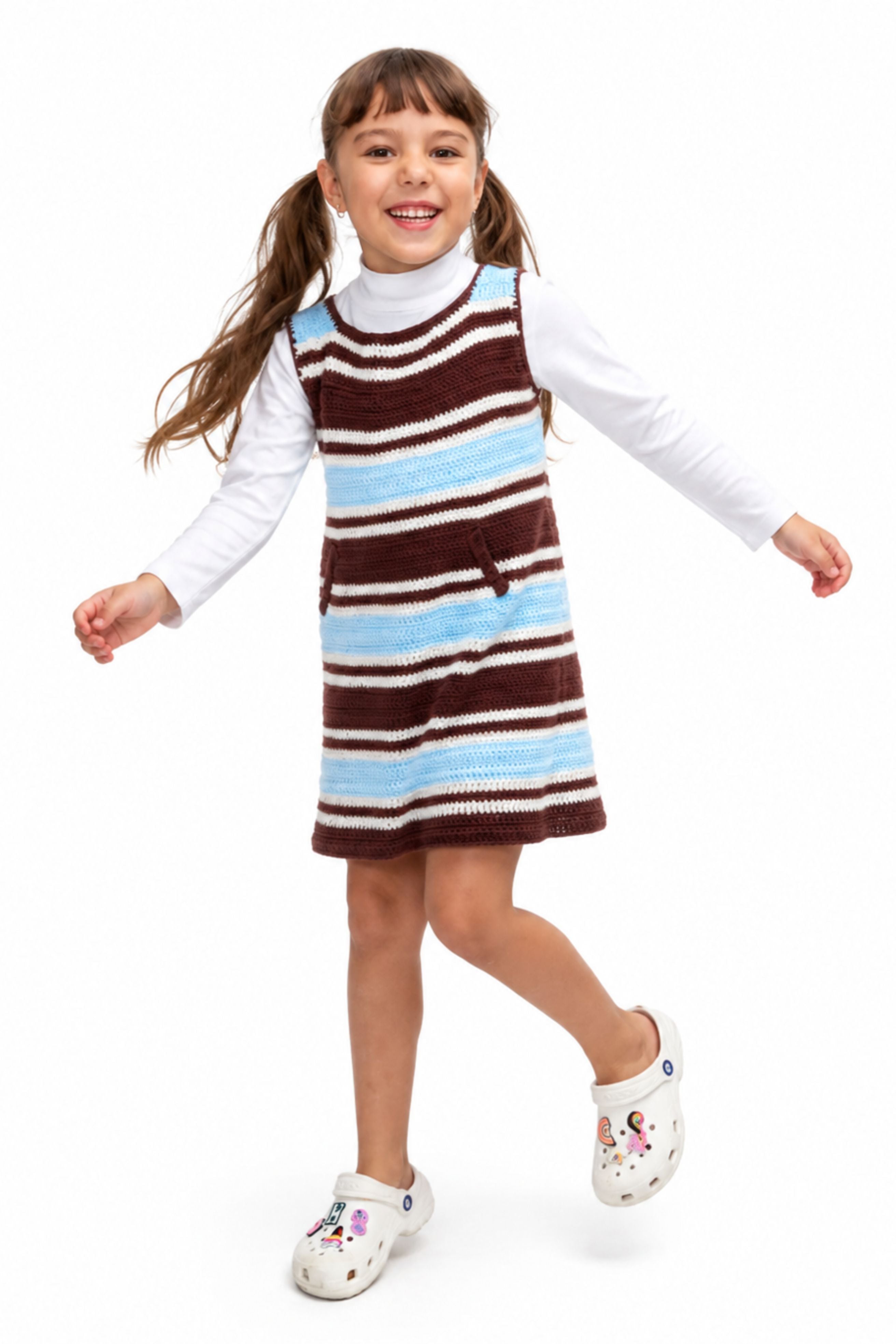 Crochet - Stripes Dress - Kids